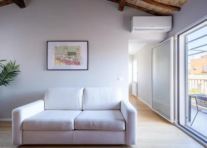 公寓 As Feel - Luxury Terrace In Navona *