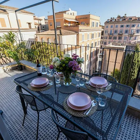 As Feel - Luxury Terrace In Navona Apartment